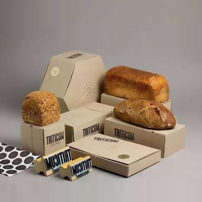 d033广州包装盒彩色纸盒定做印刷烘焙食品包装蛋糕面包盒定制生产